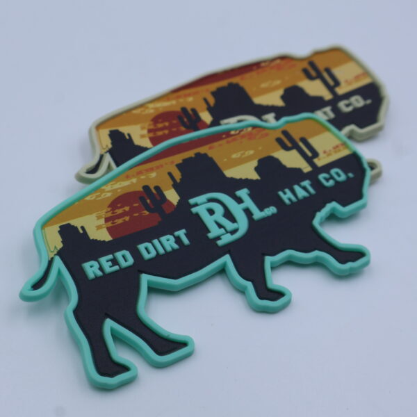 custom rubber logo silicone patches for clothing - Image 56